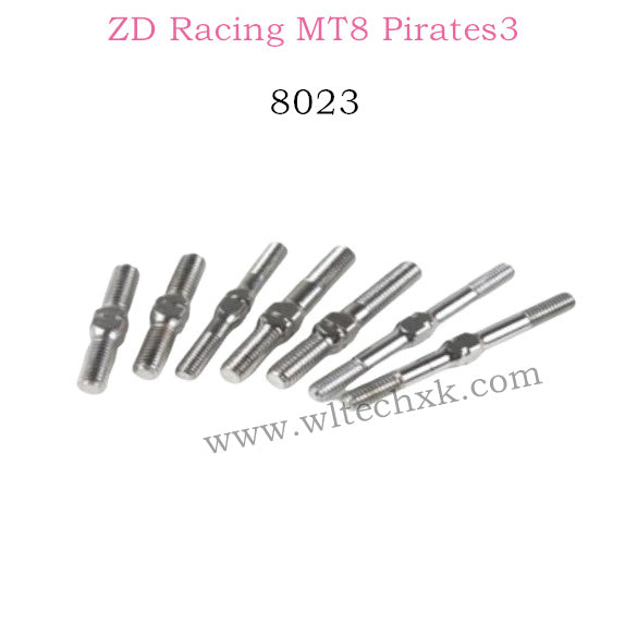 ZD Racing MT8 Pirates3 Parts All Rods 8023