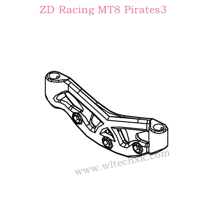 ZD Racing MT8 Pirates3 Parts Rear Body Stents 8479