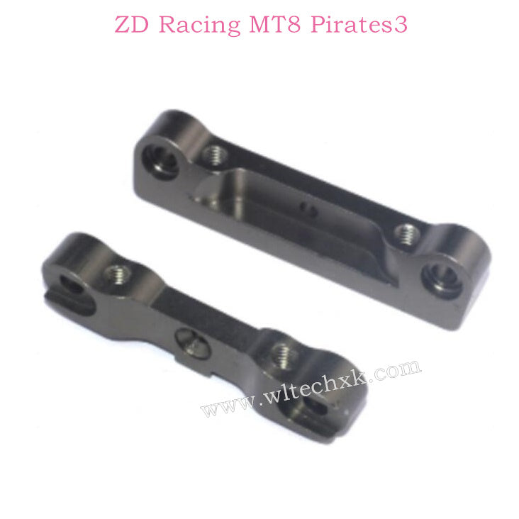 ZD Racing MT8 Pirates3 Parts Rear Lower Suspension Bracket Mounts CNC 8045