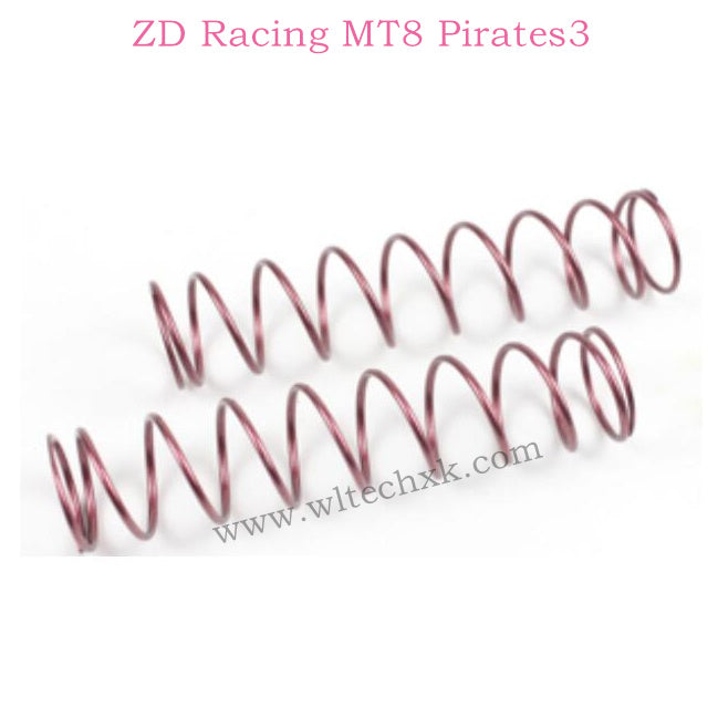 ZD Racing MT8 Pirates3 Parts Rear Shock Spring 8004