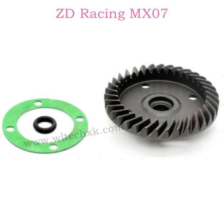 ZD Racing MX-07 Parts 43T F and R Ring Gear CNC 8708