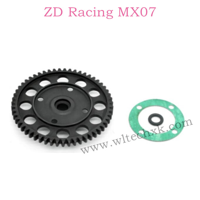 ZD Racing MX-07 Parts Center Diff Spur Gear 55T 8748