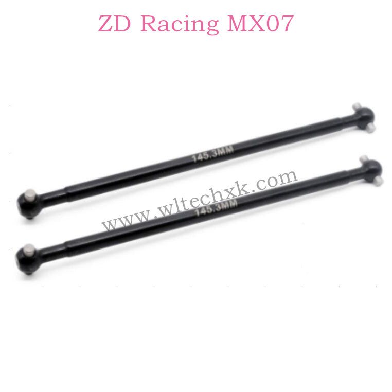 ZD Racing MX-07 Parts Rear Drive Shaft 145.3mm 8736