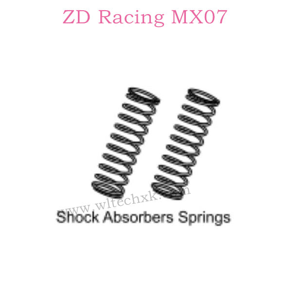 ZD Racing MX-07 Parts Shock Absorbers Springs 8702