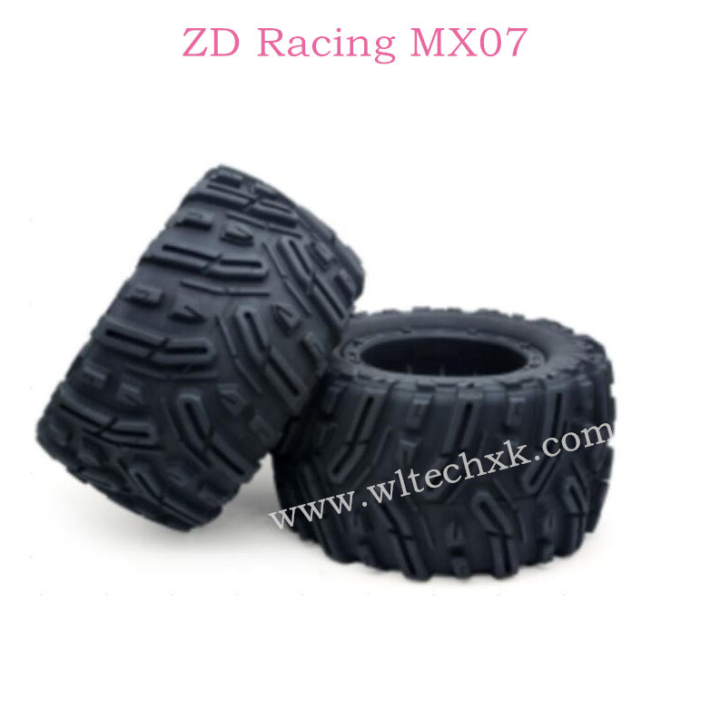 ZD Racing MX-07 Parts Wheel and Tire 8752