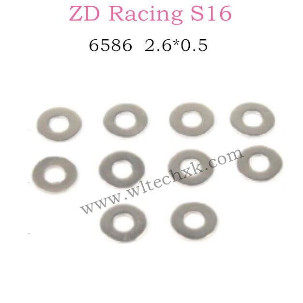 ZD Racing S16 Rocket parts 2.6X0.5 Screw Set 6586