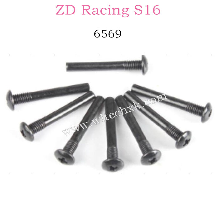 ZD Racing S16 Rocket parts Front Rear Lower Suspension Pins 6569
