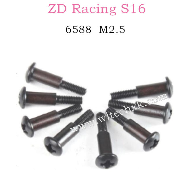 ZD Racing S16 Rocket parts M2.5 Pan Head Cross Screw Steps 6588