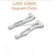 005-JJRC C8805 Metal Upgrade Parts Rear Wheel Cup - Silver