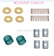 WLTOYS 124019 RC Car Parts 0066 1273 1279 1285 Parts