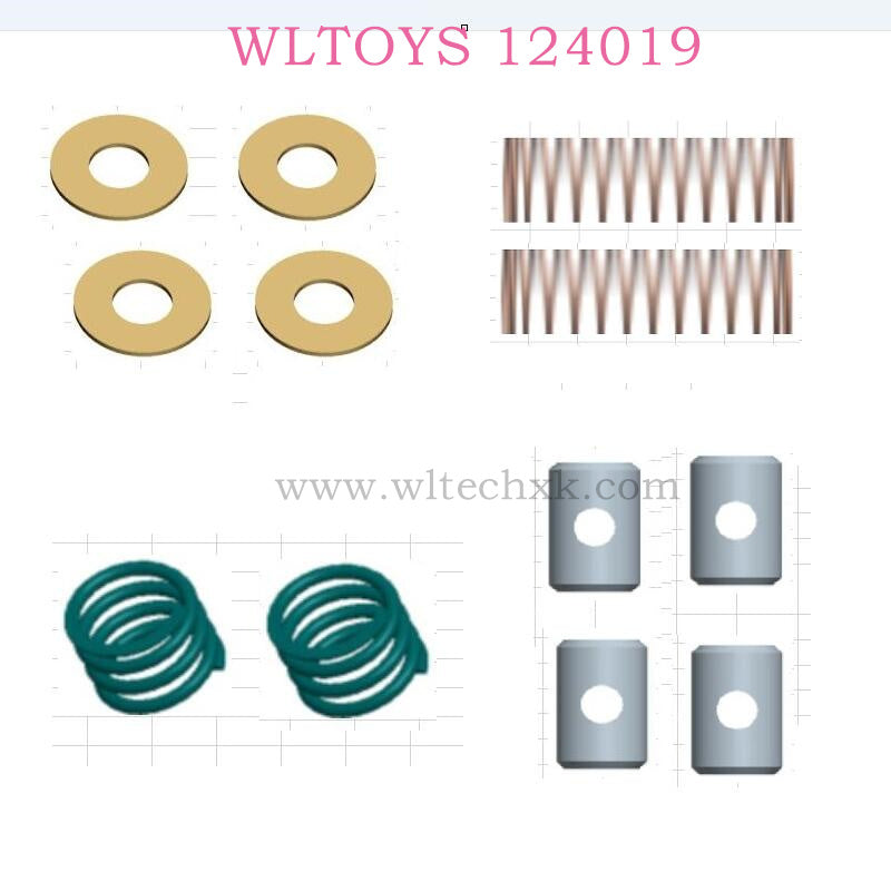 WLTOYS 124019 RC Car Parts 0066 1273 1279 1285 Parts