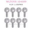 WLTOYS 104009 RC Car parts Phillips head with Screw 2.3X8PWB 0129 Original