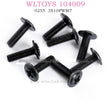 WLTOYS 104009 RC Car parts 3X10PWM7 Phillips pan head 0255 Original