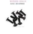 WLTOYS 124018 RC Car Original parts 0255 3X10PWM7 Screw Assembly