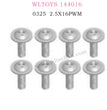 WLTOYS 144016 RC Car Part 0325 Cross head screws with insert 2.5X16PWM