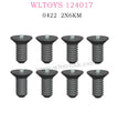 WLTOYS 124017 RC Car Parts 0422 Screws 2X6KM