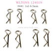 WLTOYS 124019 RC Car 0441 R-Shape Pin 1x1.6.5mm