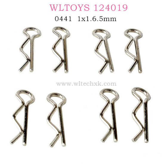 WLTOYS 124019 RC Car 0441 R-Shape Pin 1x1.6.5mm