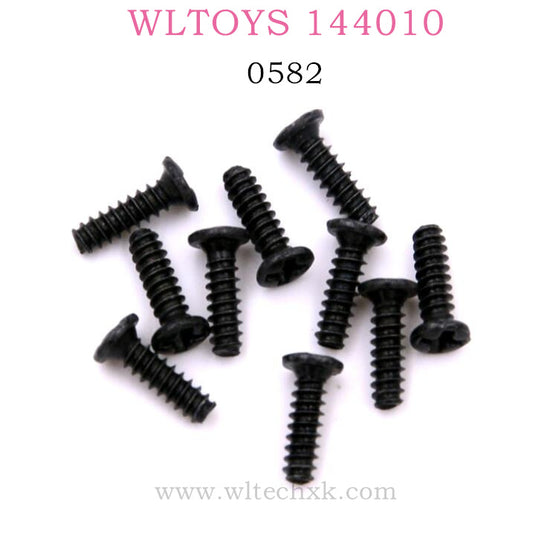 WLTOYS 144010 RC Car Original Parts 0582 Scews