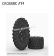 CROSSRC AT4 Parts 1.9 inch Climbing Car Tire Nylon Clamp Tire Wheel 97400975-3