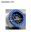 CROSSRC AT4 Parts 1.9 inch KMC Metal Wheel Hub SCX10 BLUE