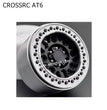CROSSRC AT6 Parts 1.9 inch New KMC Metal Climbing Wheel Hub SCX10 gary