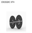 CROSSRC XT4 Parts Nylon Clamp Tire Hub 97400975
