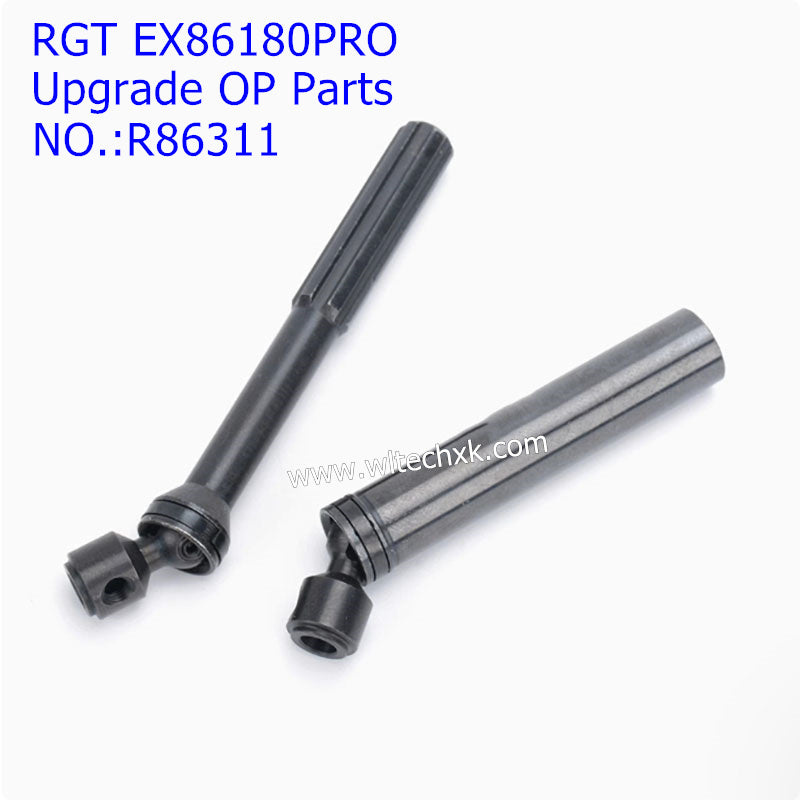 RGT EX86180 PRO Upgrade OP Parts CVD Transmission Dhaft Lengthened R86311-4