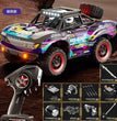 JJRC C8820 1/18 4WD Carbon Brush Short Truck RC Off-Road Vehicle purple-2