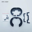 MJX Hyper Go 14303 RC CAR Parts Black ABS ASA Material Single Fender Kit