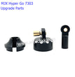 MJX Hyper Go 7303 Upgrade Parts Metal Upgrade Front and Rear Original Shock Absorber Replacement Parts black