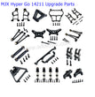 MJX Hyper Go 14211 Upgrade Parts Consumable Parts Metal Upgrade Kit BLACK