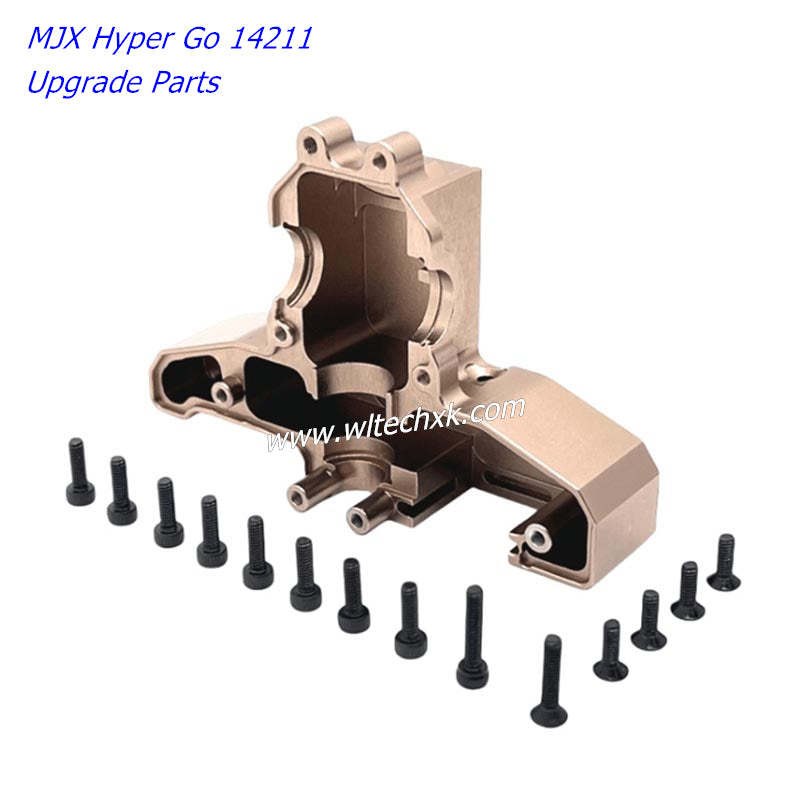 MJX Hyper Go 14211 Upgrade Parts Rear Gearbox Lower Cover  gold