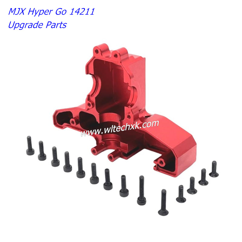 MJX Hyper Go 14211 Upgrade Parts Rear Gearbox Lower Cover  red
