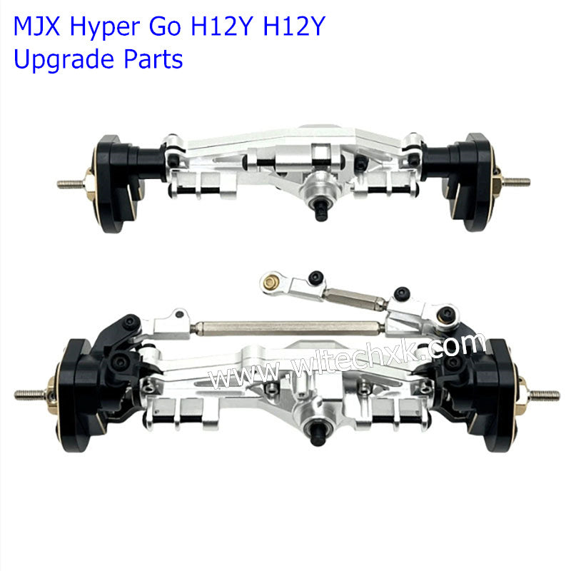 MJX Hyper Go H12Y H12Y+ Upgrade Parts Front and Rear Axle Assembly