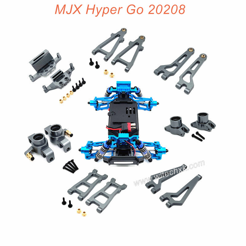 1-MJX Hyper Go 20208 Parts Metal Upgrade Set-4