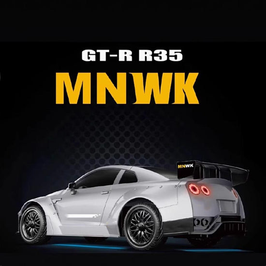 MN MODEL MN-268 RC CAR 1:16 Full Scale GTR Remote Control Drift Car silver-2