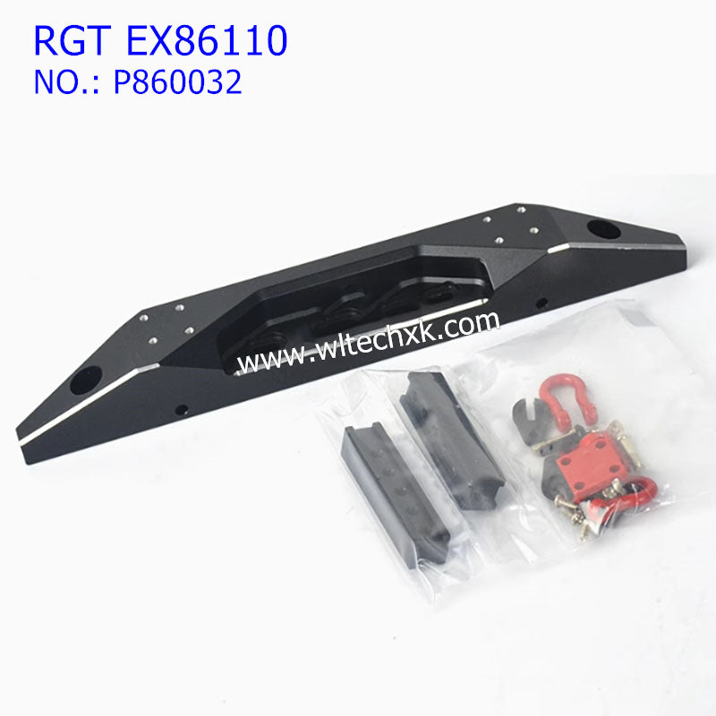 RGT EX86110 Upgrade OP Parts Metal Rear Anti Collision P860032-1