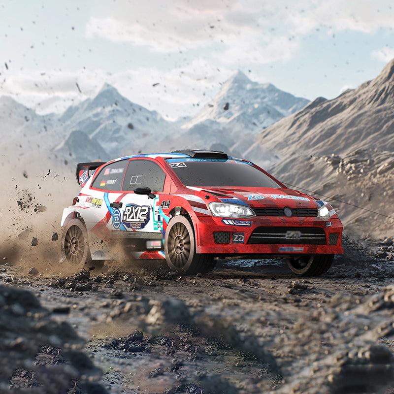 ZD Racing RX12 4WD Brushless Rally Car RED-2