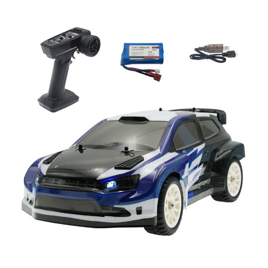 SANYAO SY SY1203 1:12 Full Scale Gyro 4WD Drift Rally CAR Blue-3