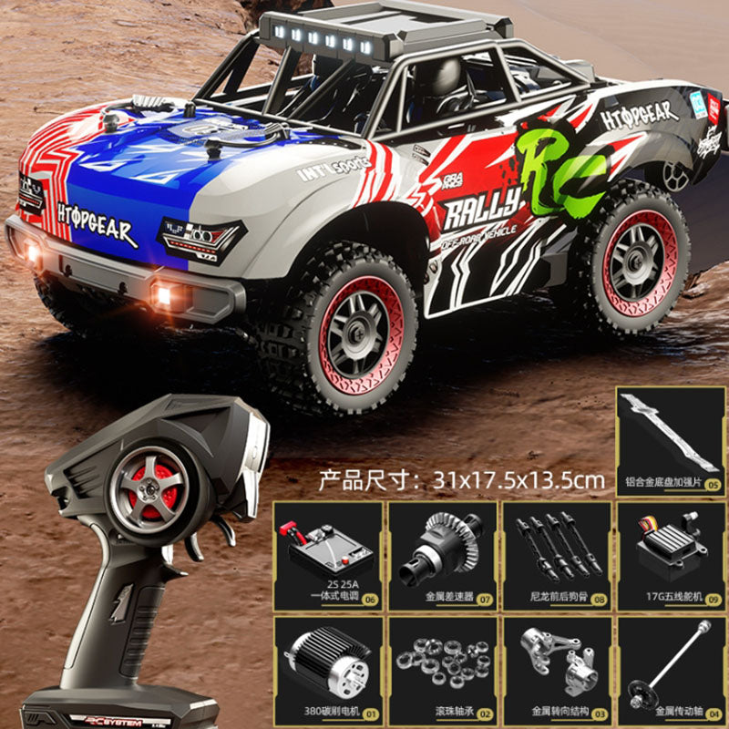 SCY 18103 4WD Carbon Brush Version RC High Speed ​​Climbing Car red-1