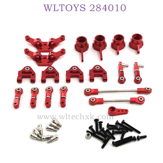 Upgrade parts of WLTOYS 284010 RC Car Upgrade Parts List red