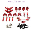 WLTOYS 284131 1/28 RC Car Upgrade Parts List red