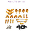 WLTOYS 284131 1/28 RC Car Upgrade Parts List gold