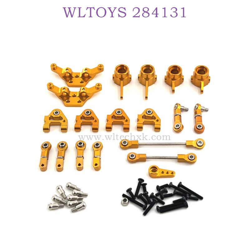 WLTOYS 284131 1/28 RC Car Upgrade Parts List gold