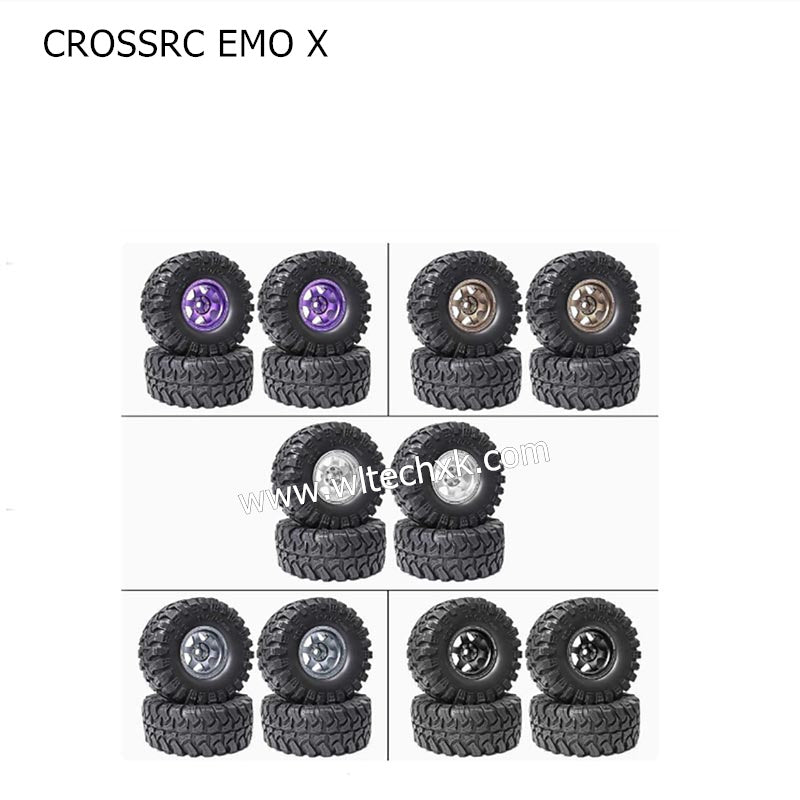 CROSSRC EMO X Parts 2.2 inch ET37 Wheel Boots Tire-4