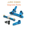 10-JJRC C8805 Upgrade Parts Metal Steering Kit+Servo Rod+Servo Arm Blue