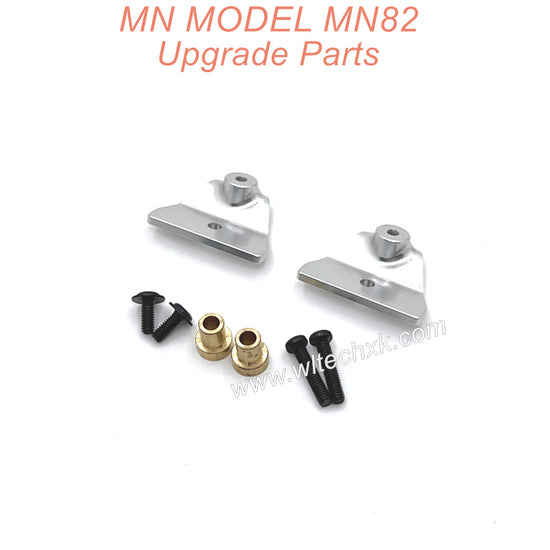 10-MN MODEL MN82 LC79 MN78 RC CAR Upgrade Parts Front Shock Support Frame Silver