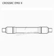 CROSSRC EMO X Parts Chassis Upper Tie Rod 41696 CS-97401101