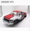 CROSSRC AT4 Parts Transparent Car Shell Kit-4